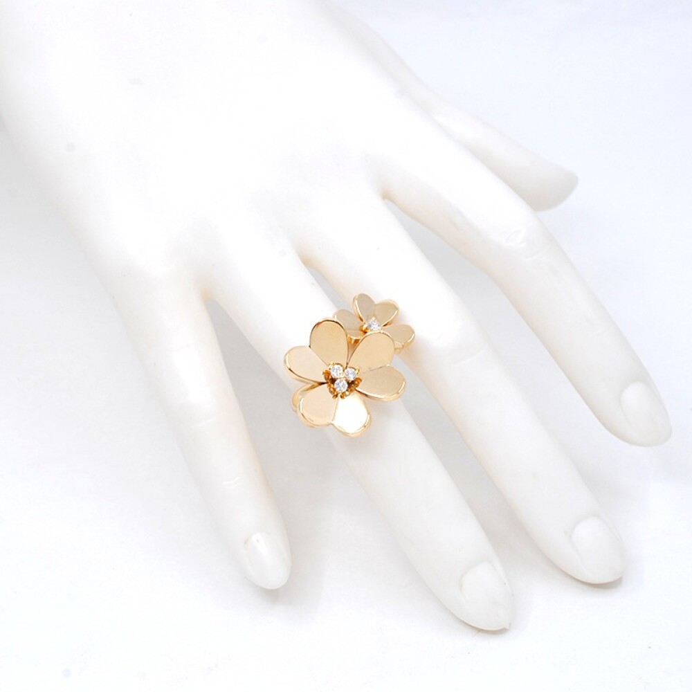 Van Cleef & Arpels Frivole Between the finger anillo en oro 18k y brillantes Van Cleef & Arpels Frivole Between the finger anillo en oro 18k y brillantes