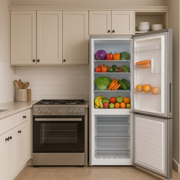 Heladera Inverter Candy Freezer Inferior 442 L No Frost HELADERA CANDY COMBI 442LT CCG2T718EX