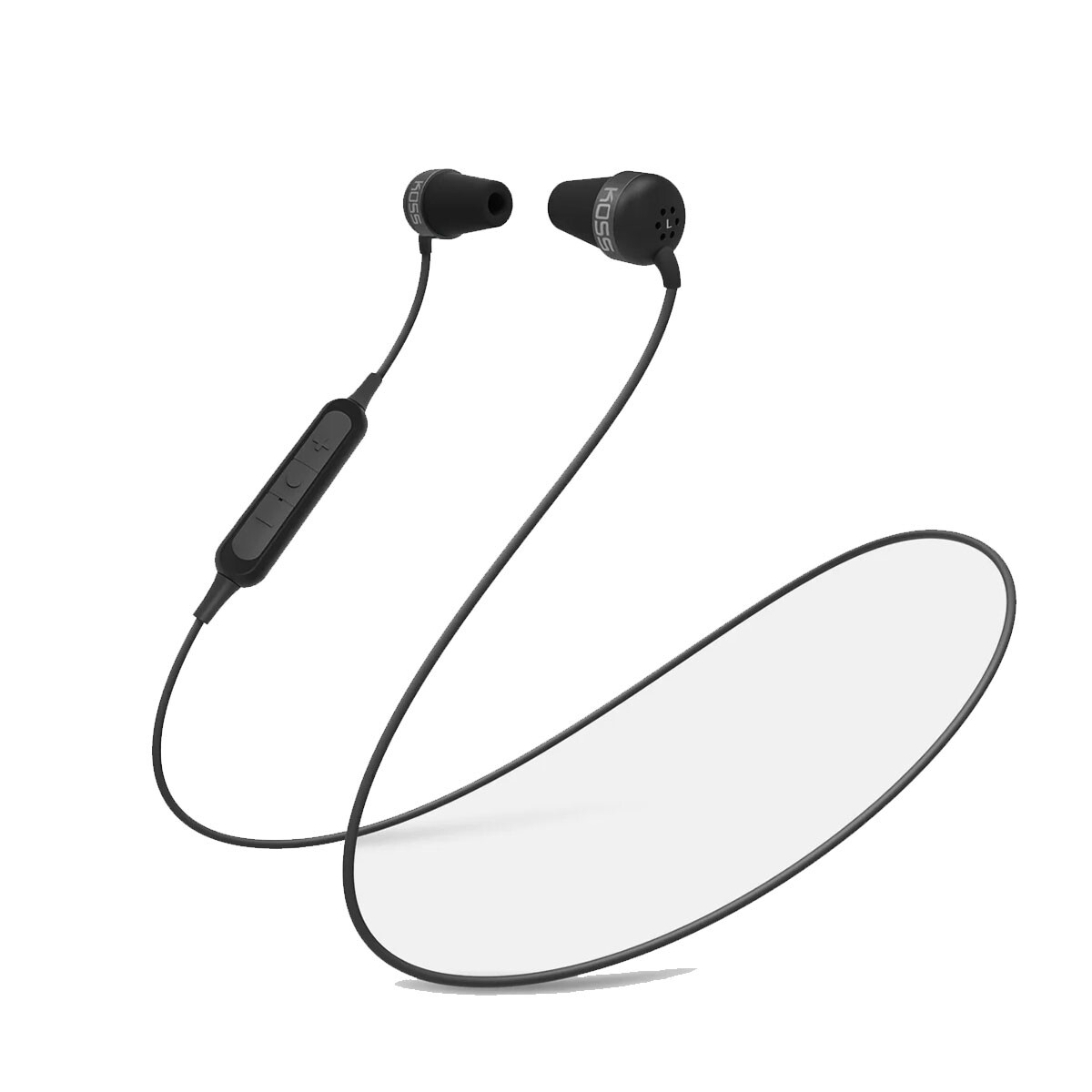 Auriculares Bluetooth Koss Plugw Negro 