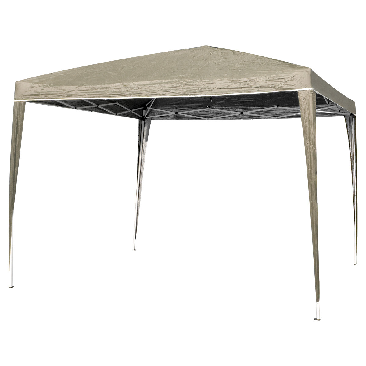 Gazebo reforzado retractil Beige 
