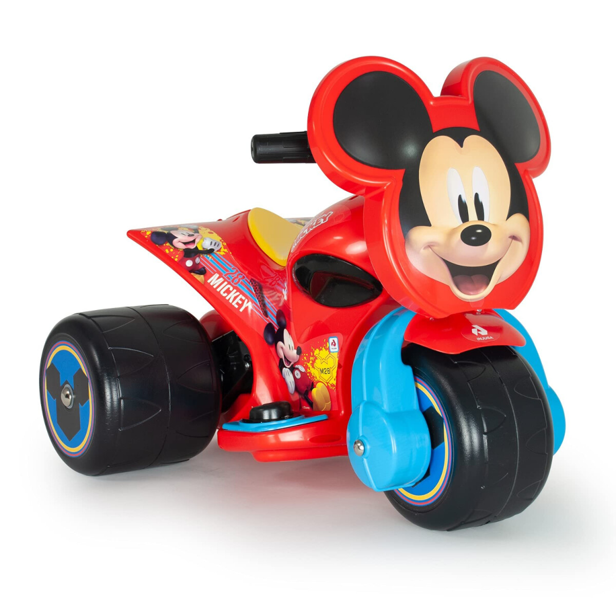 Moto Infantil Triciclo Batería Mickey Mouse Injusa Niños 