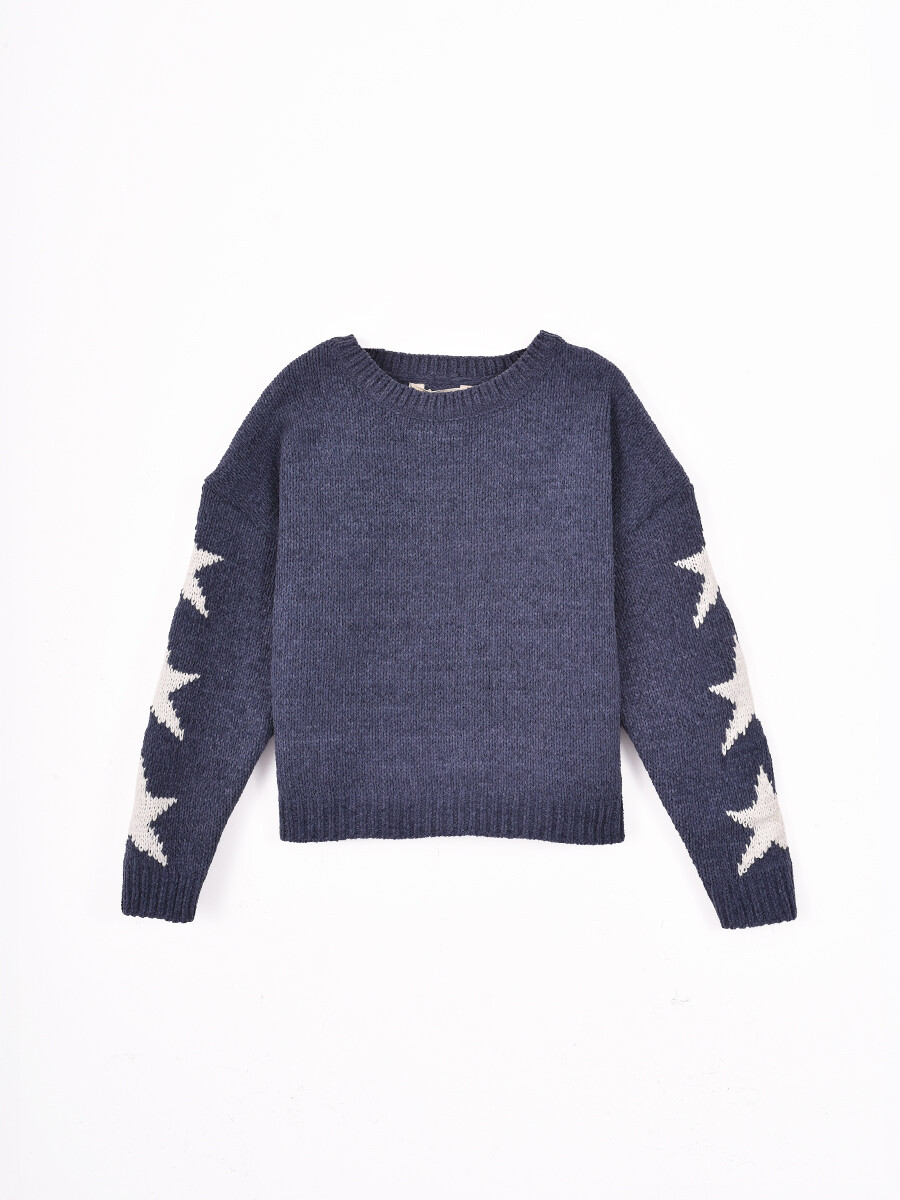 SWEATER NEW IVY - AZUL OSCURO 