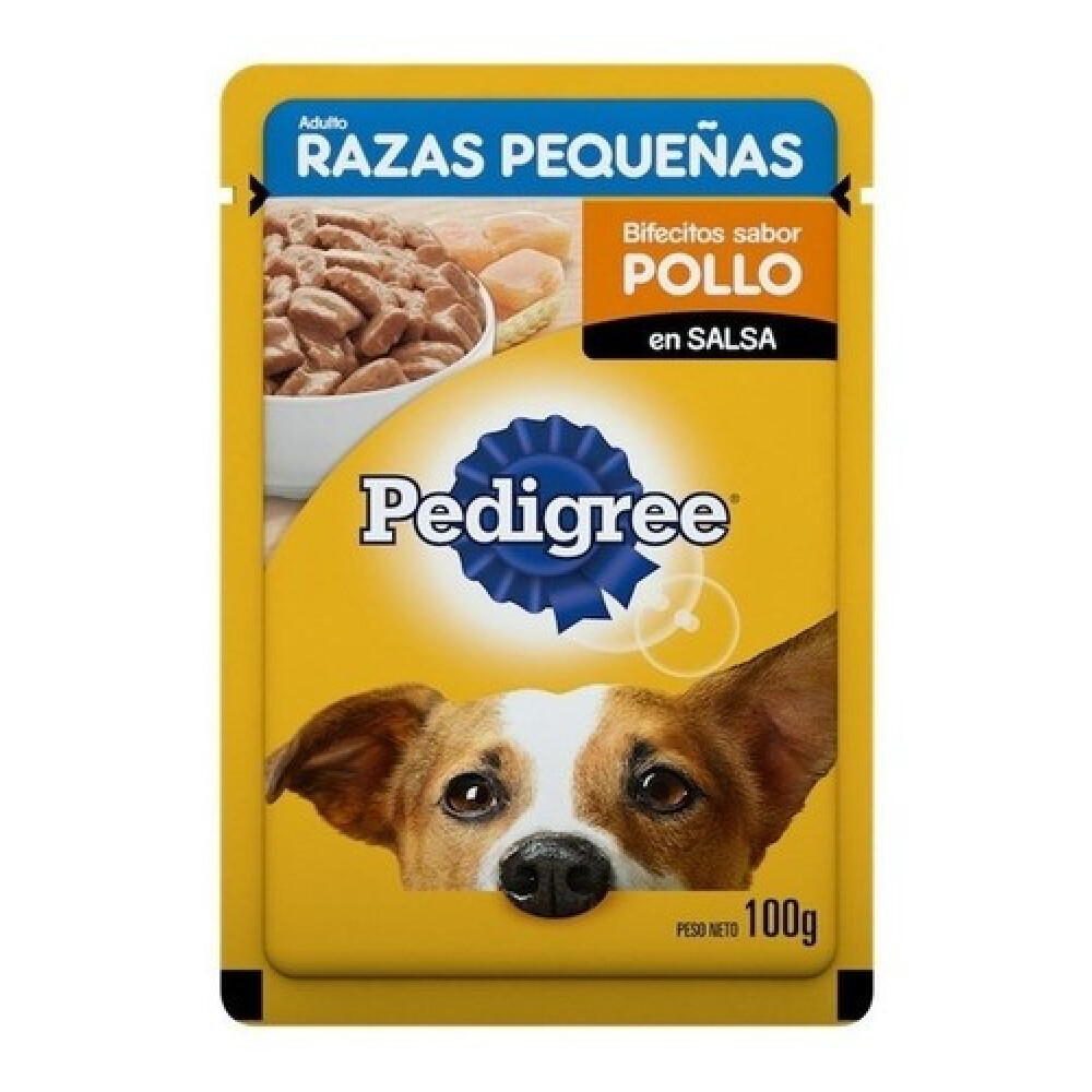 PEDIGREE RAZAS PEQ POLLO SOBRES 100 GRS PEDIGREE RAZAS PEQ POLLO SOBRES 100 GRS