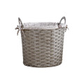 CESTO DECORATIVO COLOR GRIS Cesto Decorativo Color Gris