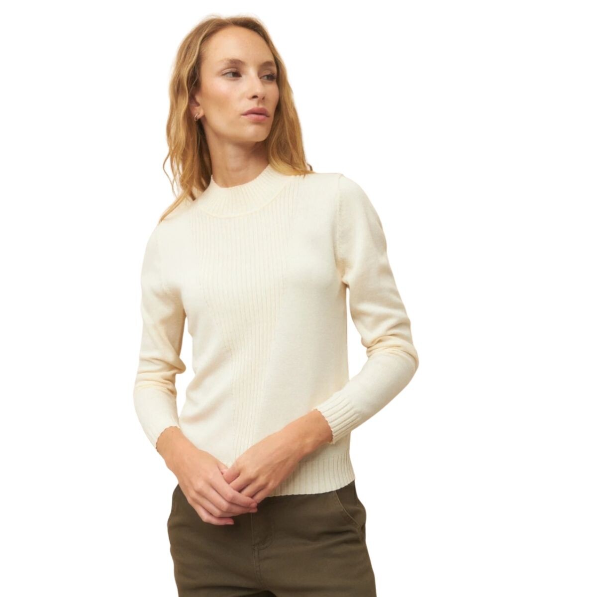 POLERA VENETIAN S-XXL - VAINILLA 