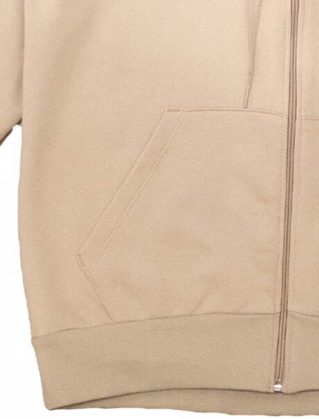 CAMPERA UNISSEX BÁSICA ADULTO MARRÓN
