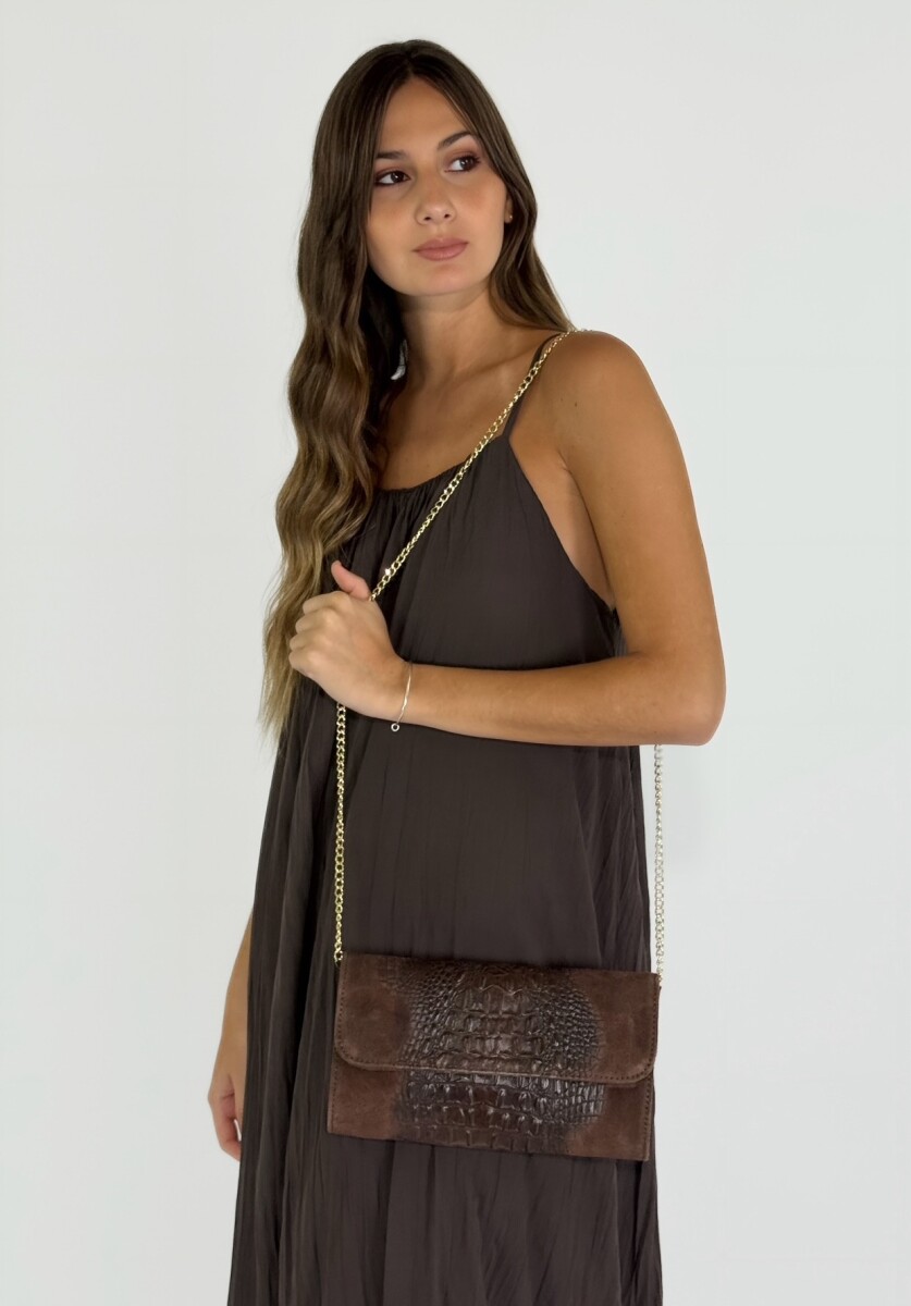 CARTERA MILANO - CHOCOLATE 