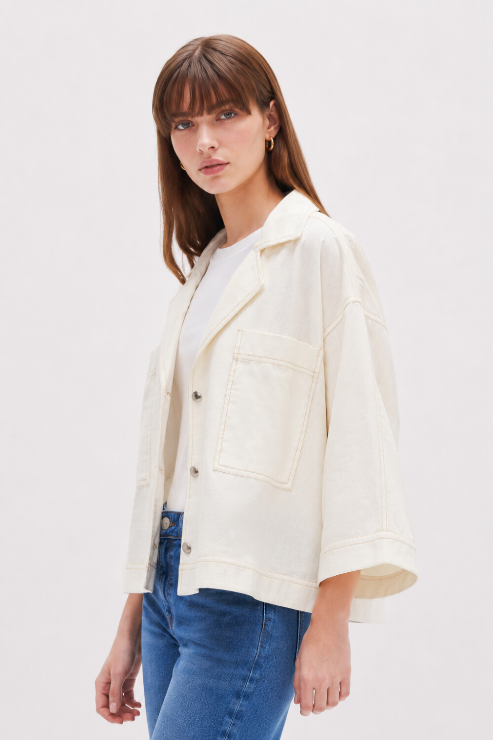 Sobrecamisa Brelin Marfil / Off White