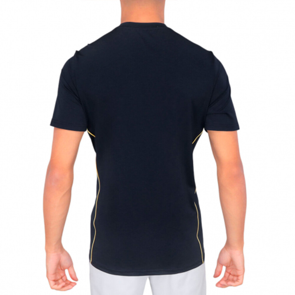 Fila remera manga corta match marino/amarillo Hombre Marino-Amarillo