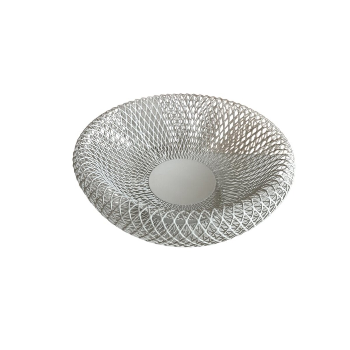 FRUTERO REJILLA DOBLE PARED D25x10CM BLANCO 