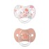 Set x2 chupete fisiologico Suavinex 6 a 18M memories rosado