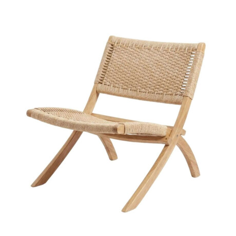 Butaca Plegable Madera Natural Tibet Origen