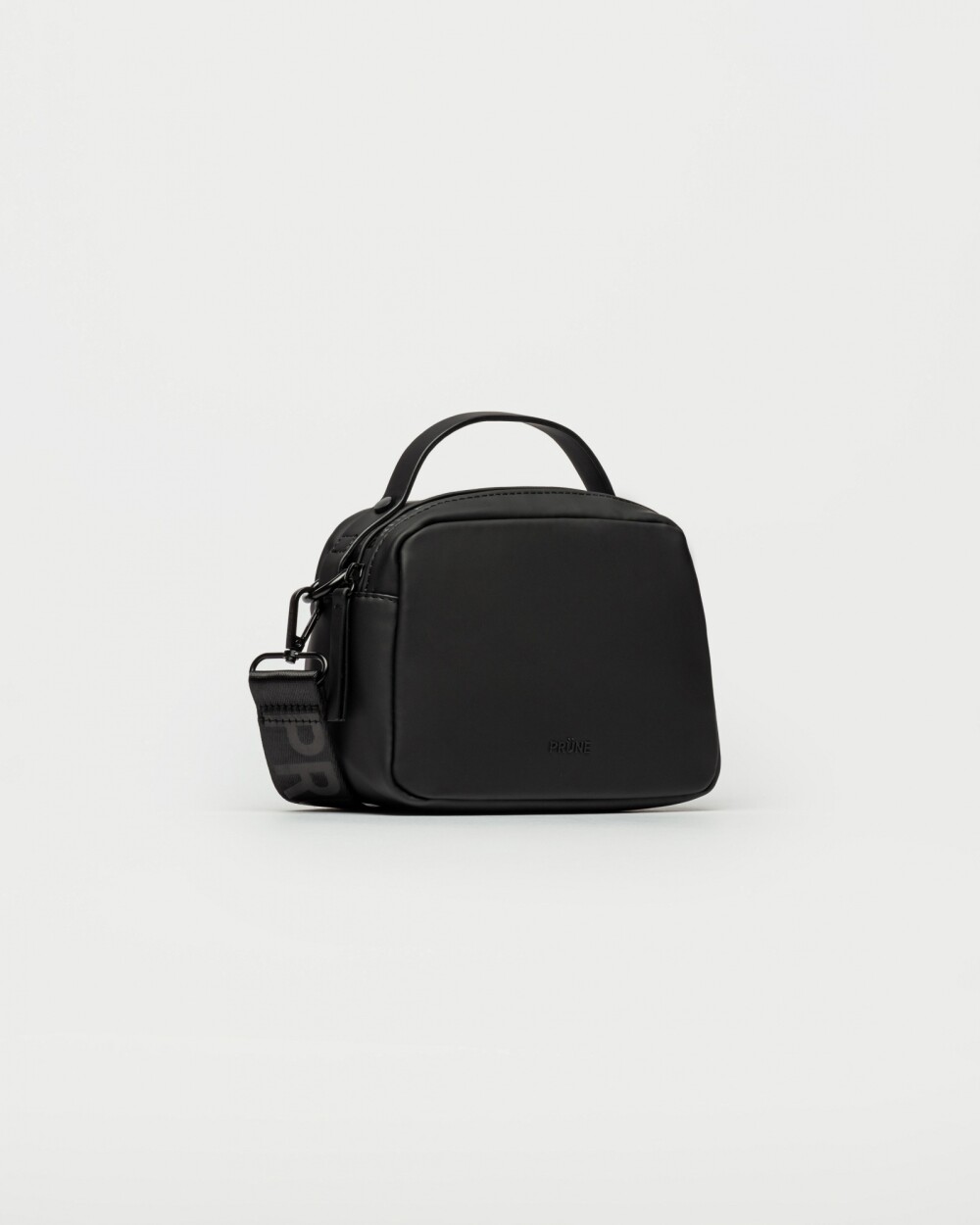 Mini Bag Rubber en Efecto Rubber Matte Negro
