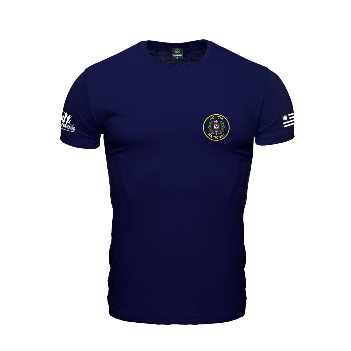 Remera manga corta Policía Nacional - Azul 