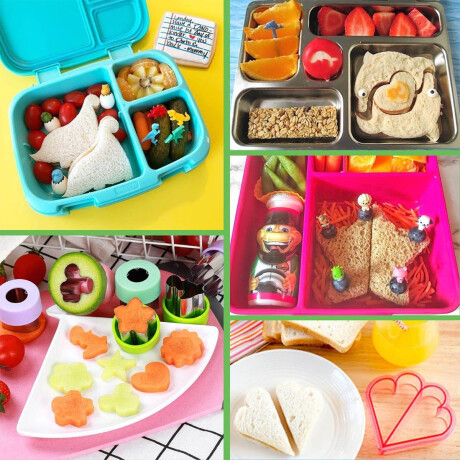 Kit De Accesorios Cortadores De Pan Y Frutas Galletas Coc001004