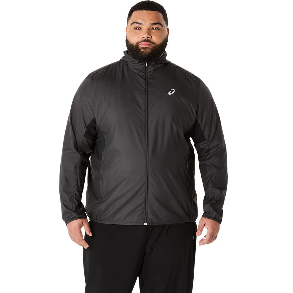 ASICS Silver Jacket - Hombre Performance Black
