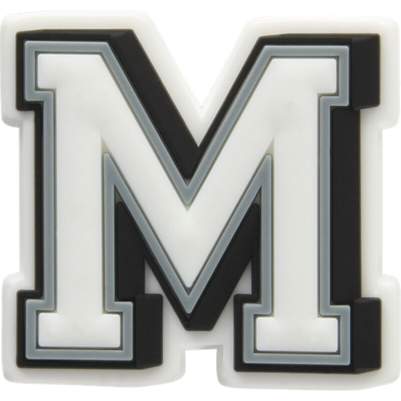 Jibbitz™ Charm Letter M Multicolor