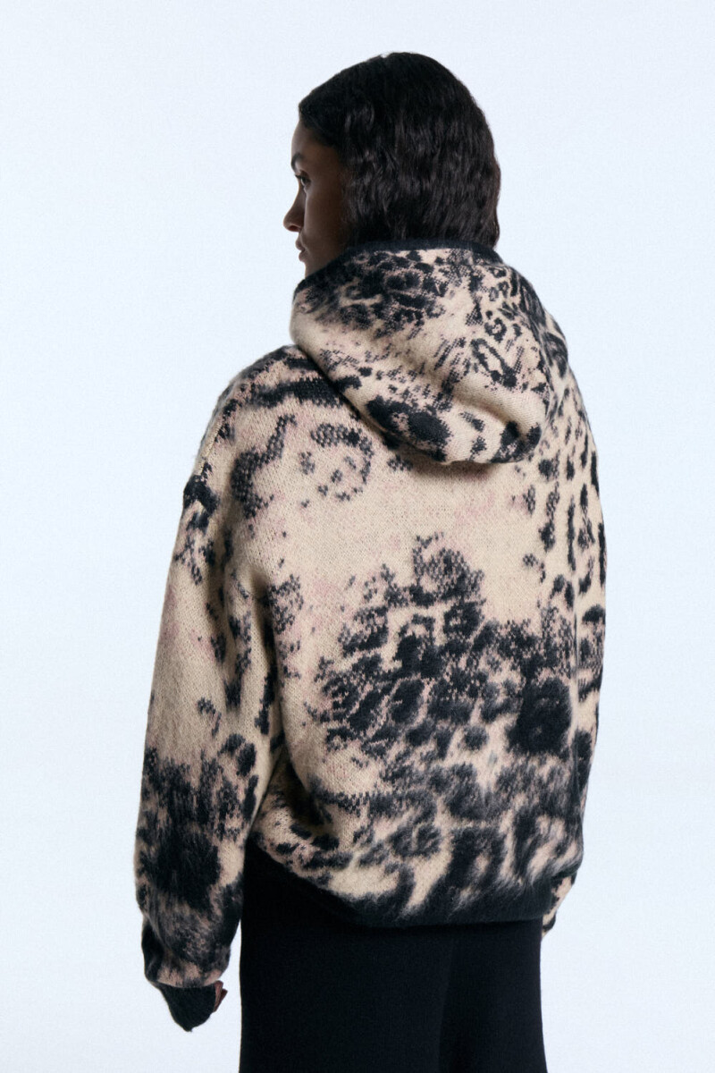 CAMPERA PELUDA LOUSA Leopardo