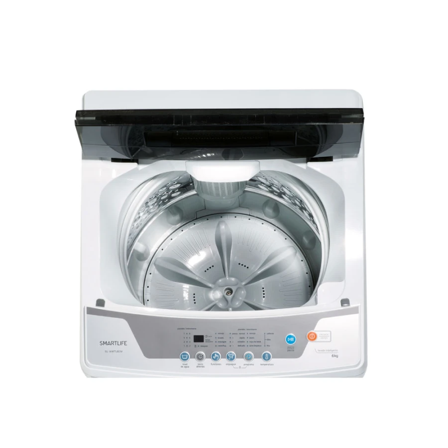 Lavarropas Carga Superior 6 Kg Smartlife SL-WMTL60M Lavarropas Carga Superior 6 Kg Smartlife SL-WMTL60M