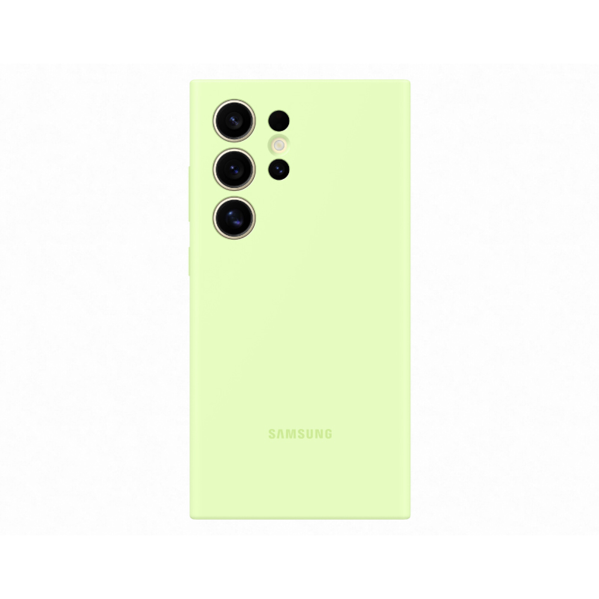 Silicone Cover Galaxy S24 Ultra - Light Green — Nstore