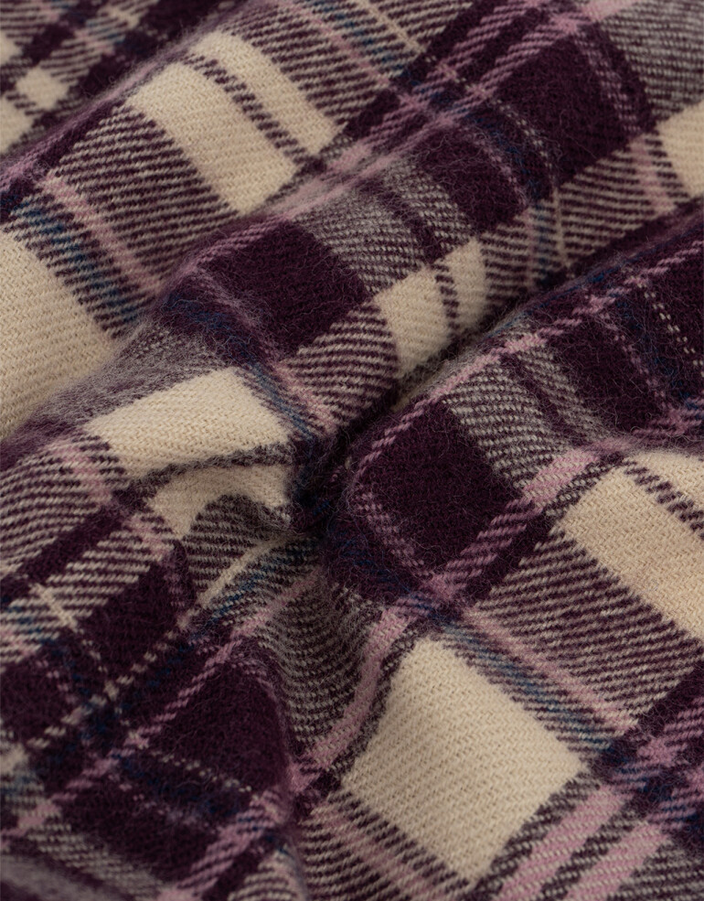 Bufandas Bufanda Escocesa - Rojo Burdeaux