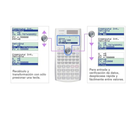 Calculadora Financiera Casio FC-200 V Calculadora Financiera Casio FC-200 V