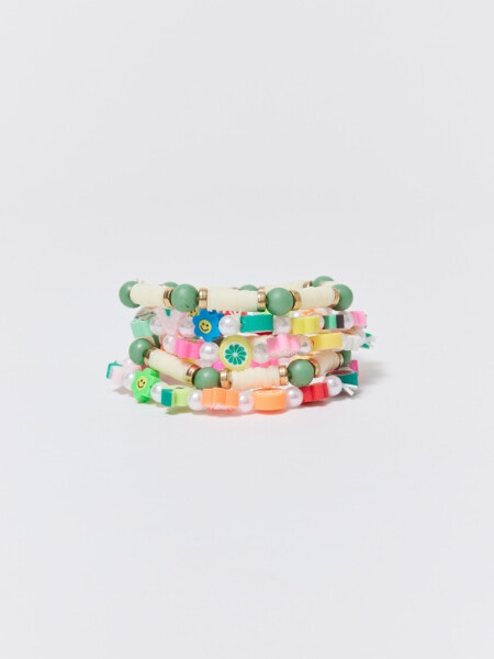 Set pulseras Colores Varios