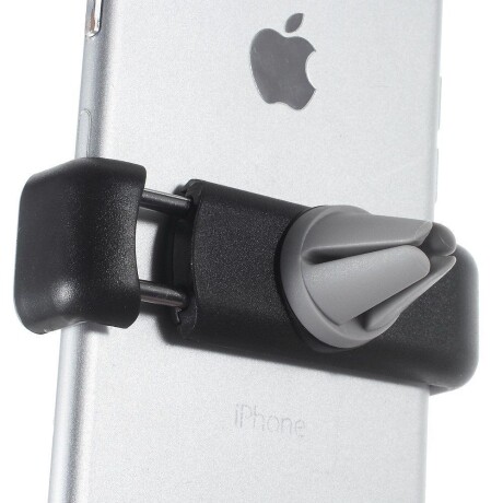 Soporte de Celular Gira 360° p/Ventilación Auto Golf GF-CH01 Gris