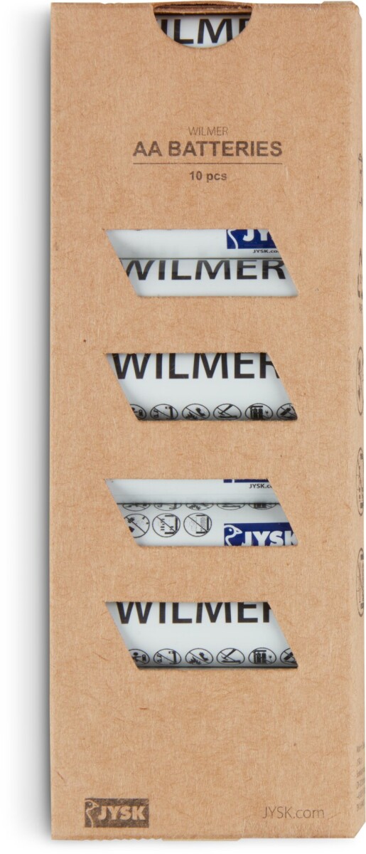 Pilas WILMER AA 10 unidades 