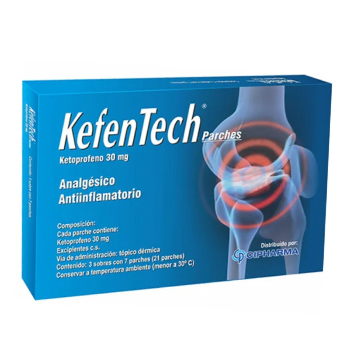 Kefentech Parches 21 Pares 