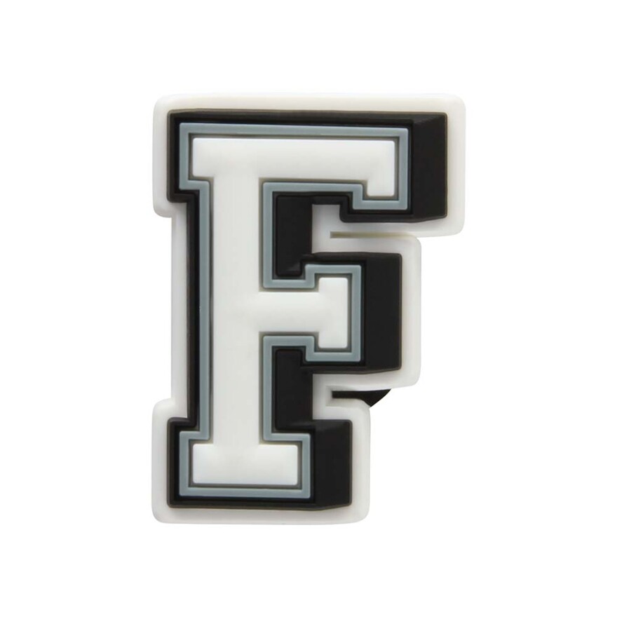 Jibbitz Letter F Multicolor