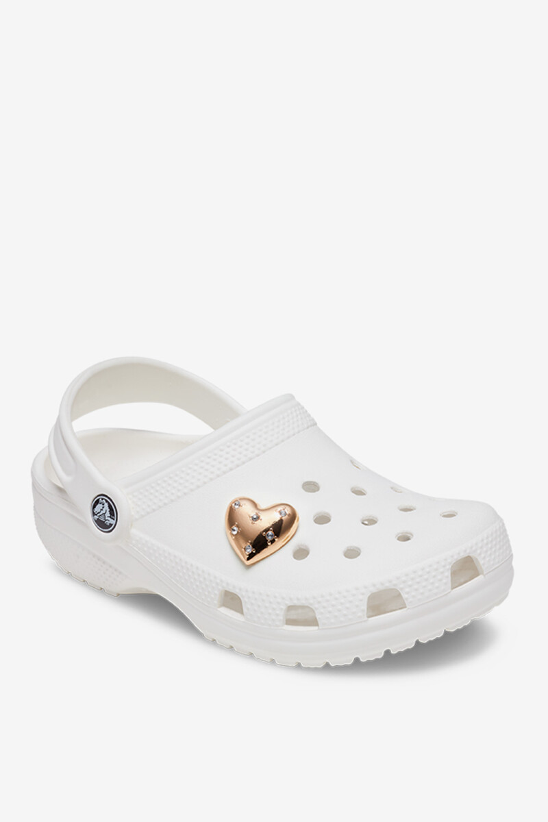 JIBBITZ CROCS GOLD ENCRUSTED H Oro