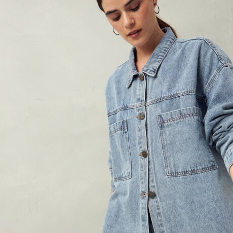 SOBRECAMISA HOPE Celeste