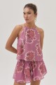 Top Lirio Rosa