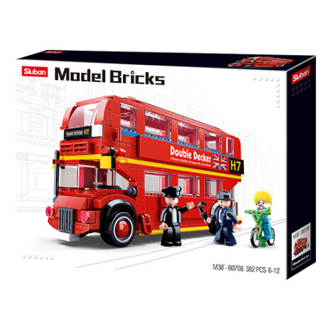 Juego de Bloques Sluban Model Bricks London Bus 402 Pzs 001