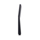 GRIFERIA TELEFONO CUADRADO NEGRO MATE ABS BAÑO 85X110MM NEGRO