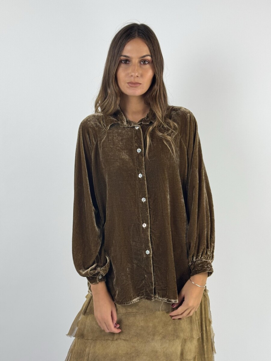 CAMISA BEYONCE - CAMEL 