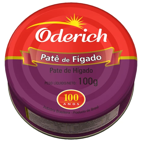 PATE ODERICH LATA 100G HIGADO PATE ODERICH LATA 100G HIGADO