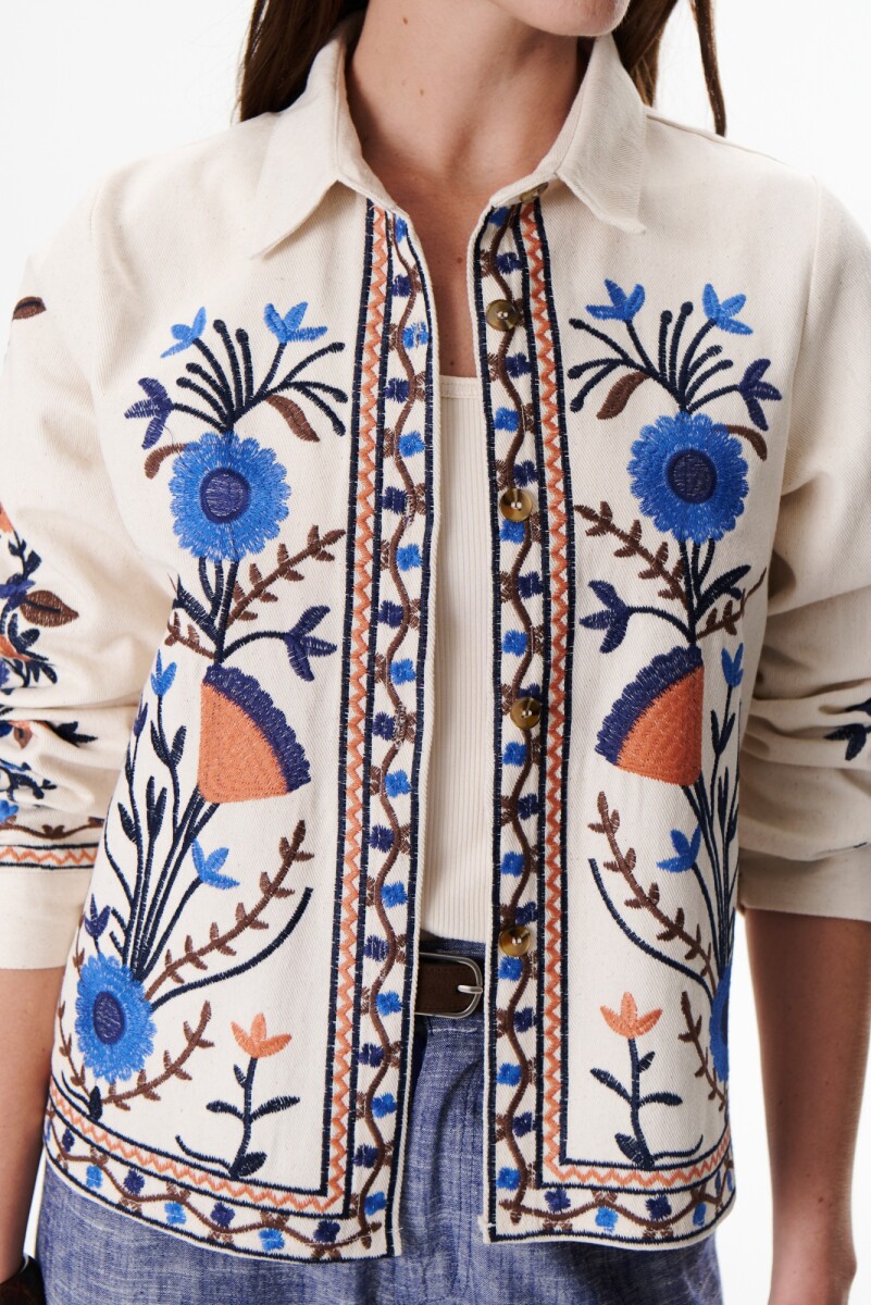 CHAQUETA MARGA - AZUL 