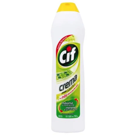 LIMPIADOR CIF CREMA LIMON 750 ML LIMPIADOR CIF CREMA LIMON 750 ML