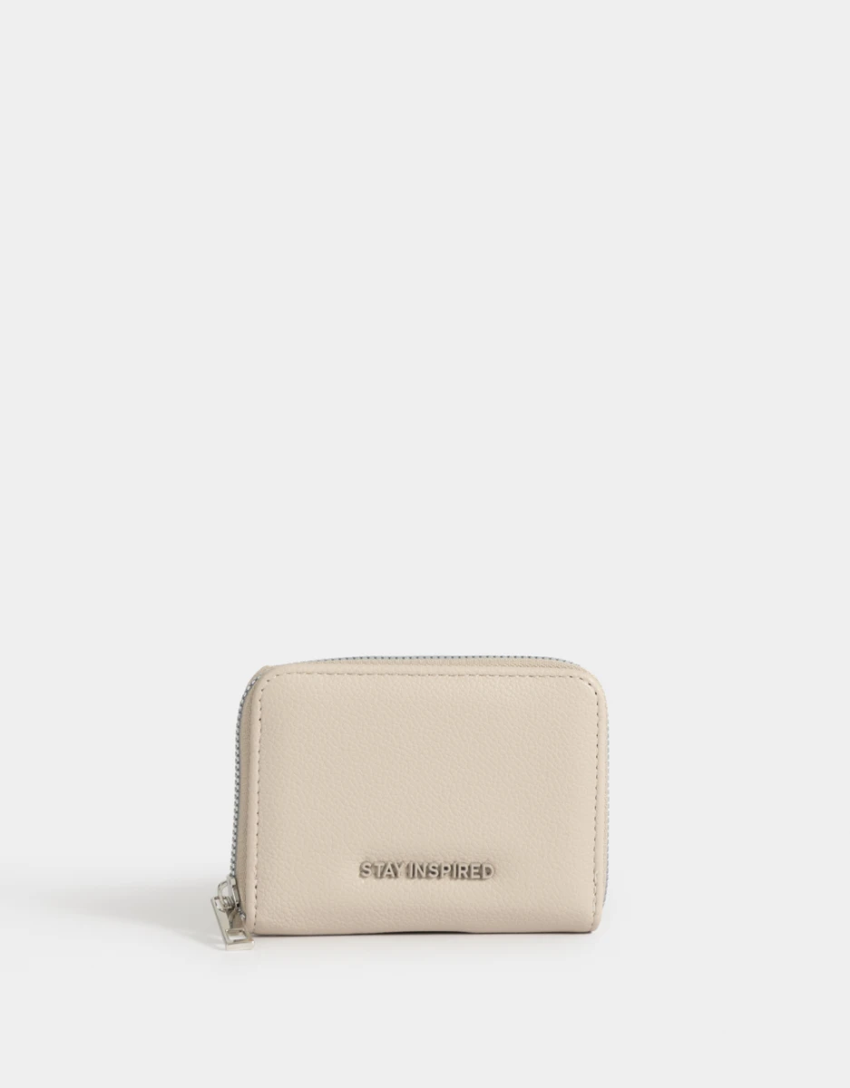Billetera De Cuerina Con Cierre 