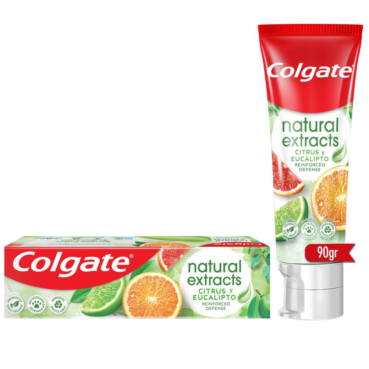 Pasta Dental Colgate Natural Extracts Reinforced Defense 90 G 