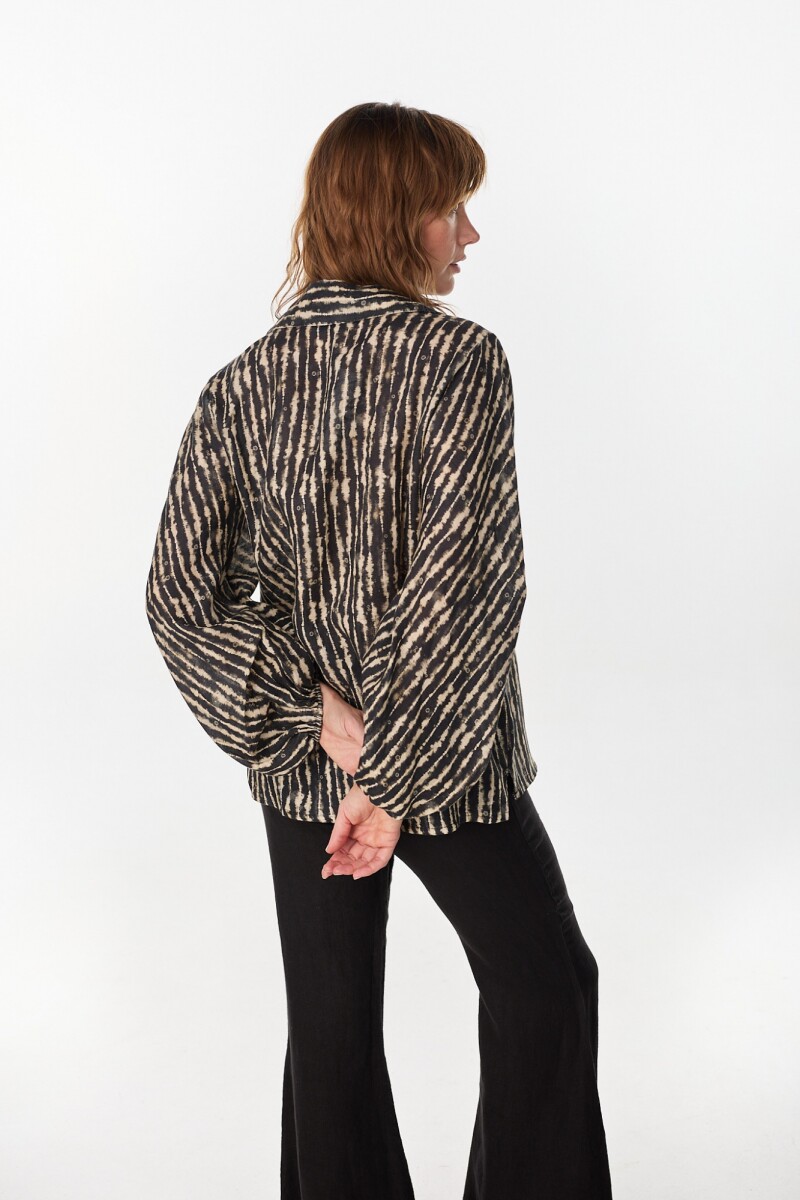 Camisa New Tero  Estampa Negro