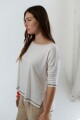 REMERA LIZA BLANCO