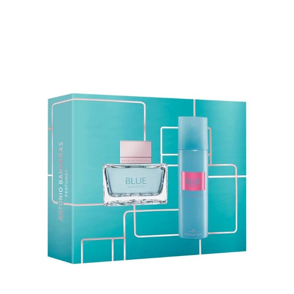 AB BLUE WOMAN EDT 80 ML+DEO 150 ESTUCHE 