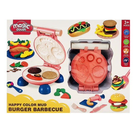 Juego de Masas Hamburguesa c/plancha Juego de Masas Hamburguesa c/plancha
