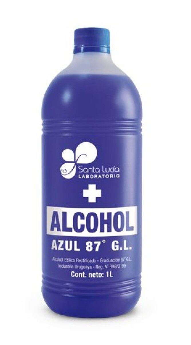 ALCOHOL AZUL 87º GL 1 LT 