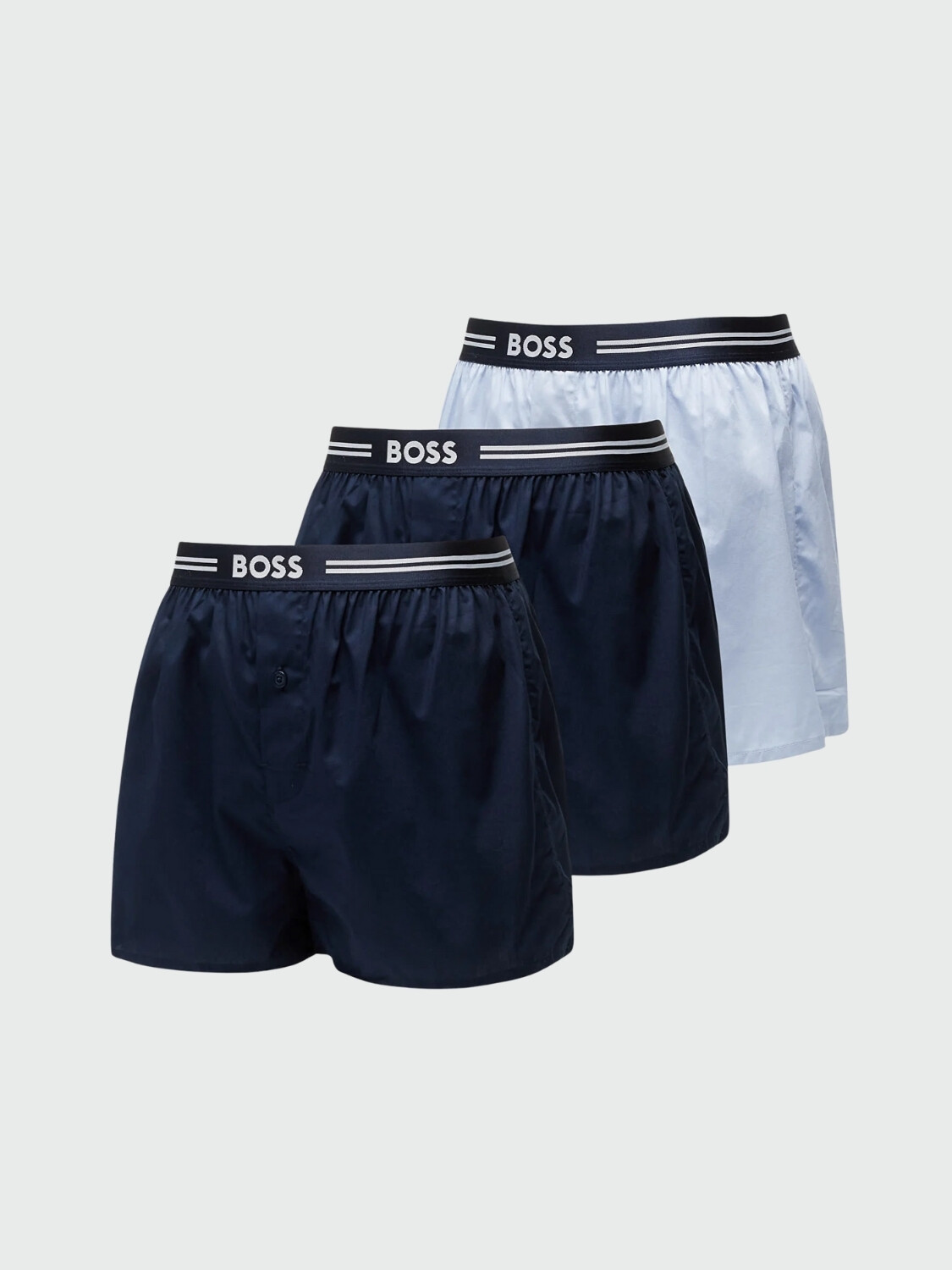 BOSS -Boxers Pyjama Botones Azul