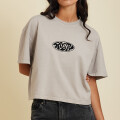 T-SHIRT ERIKA RUSTY Hueso