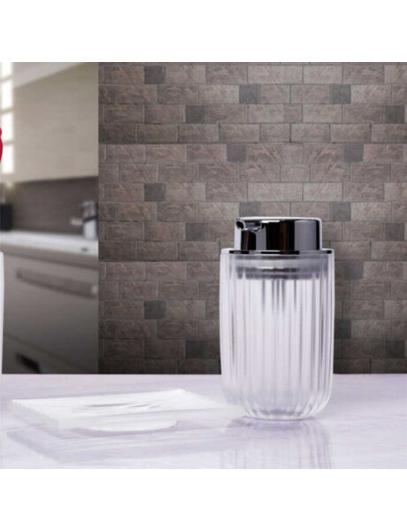 DISPENSADOR JABON POLAR PLAST 9x8x13CM TRANSPARENT DISPENSADOR JABON POLAR PLAST 9x8x13CM TRANSPARENT